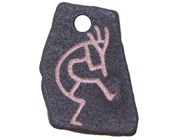 Kokopelli Water Skimmer Necklace